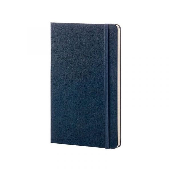 Блокнот Moleskine Classic, 240стр 120 л без разлиновки твердая обложка qp062b20 синий сапфир